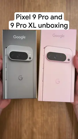 Unboxing the new #Pixel9 Pro and Pixel 9 Pro XL #MadebyGoogle #ASMR @Google Pixel 