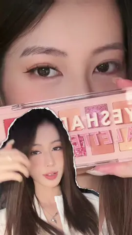 Trả lời @vại tương lơ 🫰🏻 tut make mắt đây nhó, má hồng cũng dùng luôn của bảng này nha  #pinkflashvn #pinkdessert