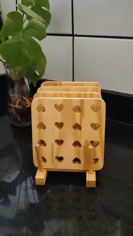 Descanso de panelas de pinus Shopee!#descansodepanela #portapanela #shopee #pinus #homedecor #cozinhadecorada