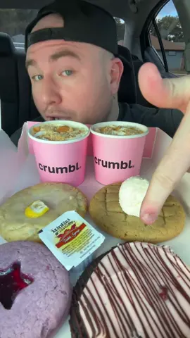 Crumbl of the week 🧇 #mukbang #mukbangeatingshow #foodreview #foodcritic #fastfood #foodtiktok #foodasmr #Foodie #review #eatingasmr #eating #asmr 