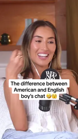 I wash lizards all weekend ?????? 🤣🤣 the difference between American and English boy’s chat!  Episode via the link in bio! @Melissa @Sophie Habboo #sophiehabboo #melissatattam #wednesdayspodcast 