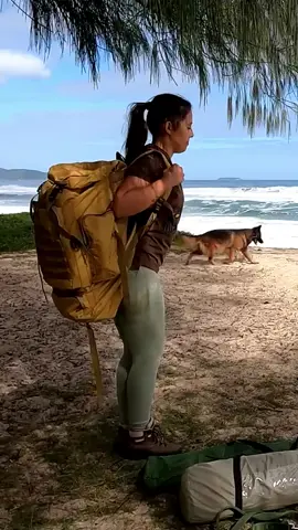 Beautiful girl camping survival #beautiful #girls #camping #survival #fypシ゚viral 