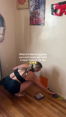 It was about time 🥲 thank you @Pottery Barn Teen so much for helping me with this transformation. I got all new bedding (the softest ever wow), the basketball light (how rad is that?!), basketball holder, and this incredible wood dresser (it is suchhhh good quality & they even plant a tree when you buy wood products) from them to help with this process. So grateful & i can tell my boy is too 🥲🤍 #roomtranformation #singlemomsoftiktok #pbtsummerrefresh #potterybarnpartner 