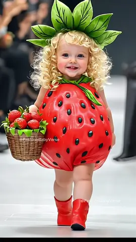 Adorable Baby Fashion Show 11 #cute #fashion #baby #Al #Runway #fyp #kawail #fruits #動 #babywalker