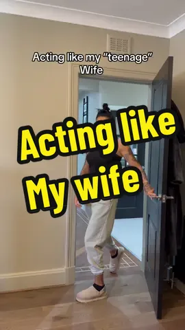 Replying to @CarolynLeifer acting like my teenage wife 🤣#funny #comedy #mumsoftiktok #parenthumor #skit 