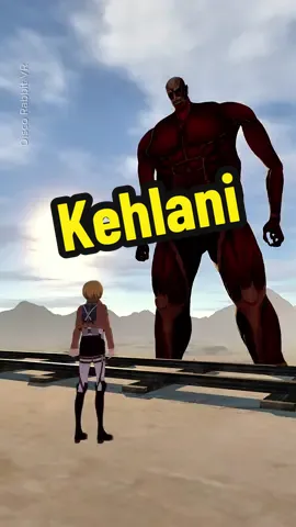 Armin vs Colossal: Kehlani 😂 #kehlani #anime #AttackOnTitan #aot #armin #colossaltitan #doublestomp #discorabbitvr 