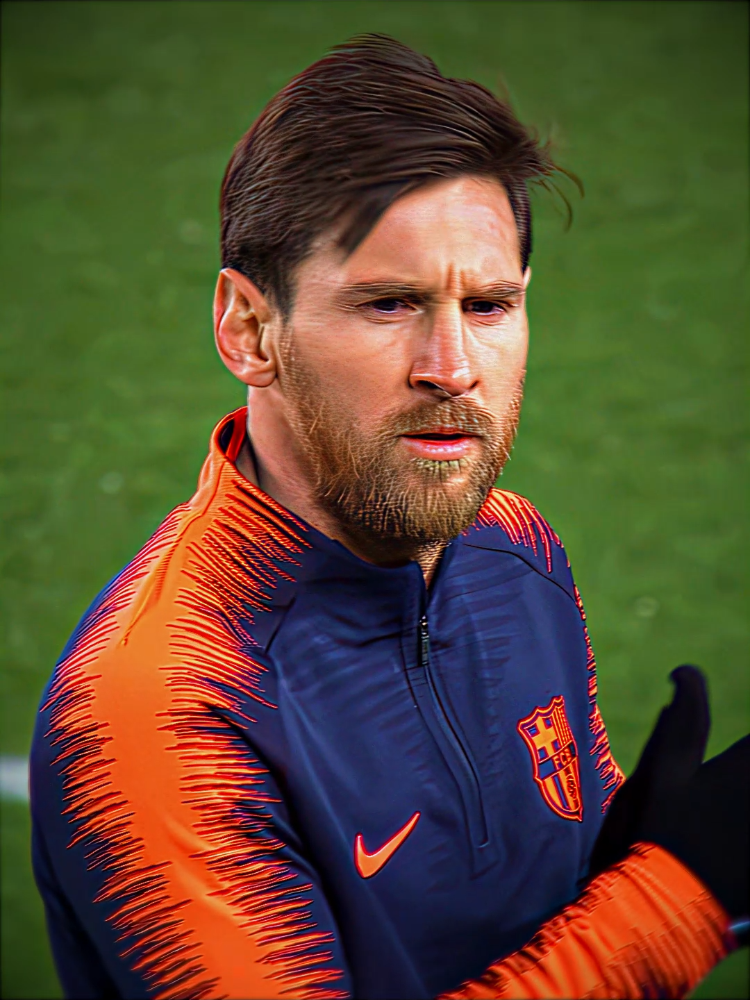 Old trend with 2018 Messi 😍 #messi #viral #messiedit #football #aftereffects #quality