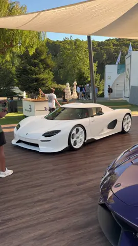 This white on white Koenigsegg CC850 👌😤 #koenigesgg #supercar #cars #fyppppppppppppppppppppppp 