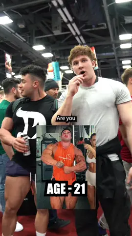 Asking young lifters if they are natural #natty #nattyornot #gymmotivation 