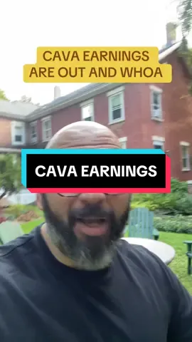 Cava delivers strong earnings.  #kennethsuna #retireearly #genzfinance #investingforbeginners #investing #passiveincome #stockmarket #learnontikok #Lifestyle #howtoinvest #millionairemindset #millennialmoney #dividends 