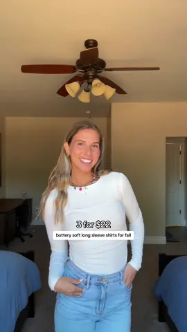 i can’t explain how soft these are! wearing size small! #creatorsearchinsights #fypage #foryou #tiktokshopfinds #tiktokshop #longsleeve #longsleeves #fallfashion #shirt @AUTOMET 