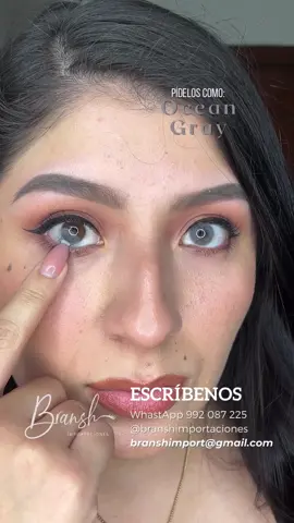 #oceangray #lentesdecontactoperu #lentesdecontacto #parati 
