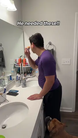 Now he can’t stop wearing these fitted compression’s out 🤣