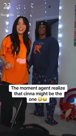 The moment agent realize that cinna might be the one 😳😂 #agent00 