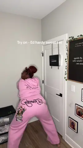 Try on - Ed Hardy Sweatsuit set✨ #edhardy #fashionnova #plussize #fyppppppppppppppppppppppp #fypシ゚viral 