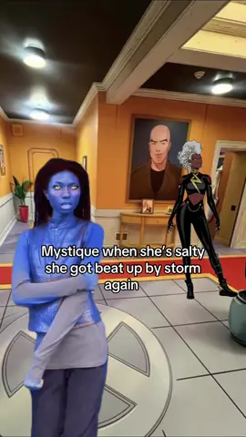 About to get clocked again😭 #floptok #floptok😍😍😭😌🤞💅💅 #mystique #storm #ororomunroe #foryou #xmen #comic #fyp #satire 