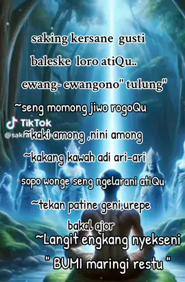 #kakang kawah adi ari-ari# #walesno loro atiku# #marang sopo wae seng gae loro ati# #cara jawa membalas sakit hati# #primbonjawa # #jawapride #jawapride🔥 