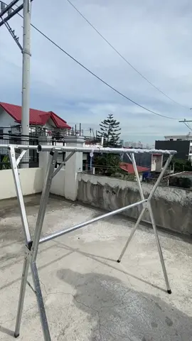 Foldable and Adjustable Sampayan Stainless Steel #sampayan #clothesline #sampayanfoldable 