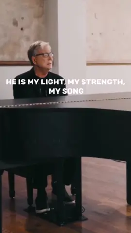 Is Jesus your light, only strength and song?  (In Christ alone - @donmoen )