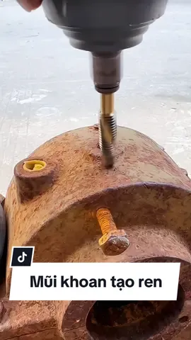 Mũi khoan taro tạo ren. #muikhoantaro #muikhoantaoren #muikhoan 