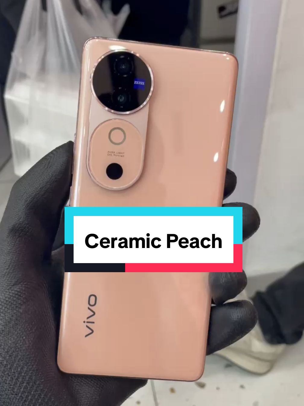 vivo V40 warna Ceramic Peach #vivov40 #vivo #vivov405g #vivov40ceramicpeach #vivov40 ##vivov40pro 
