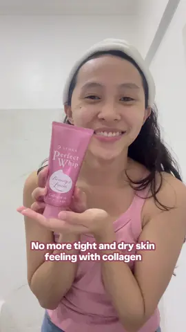 Experience the collagen wonders now! 💯​ #Senka #skincare #cleanser #skintok #glowingskin #collagen #glowingskincare #japaneseskincare #skincaretips 