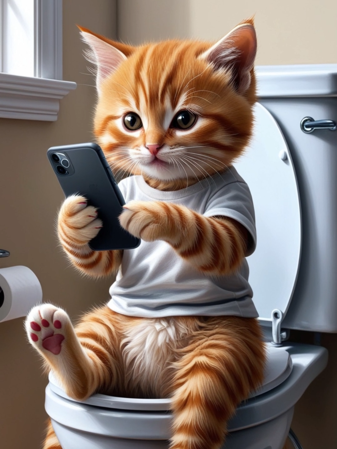 O gatinho e seu Celular Novo! #gatostiktok#foyoryoupage #viral #foyor