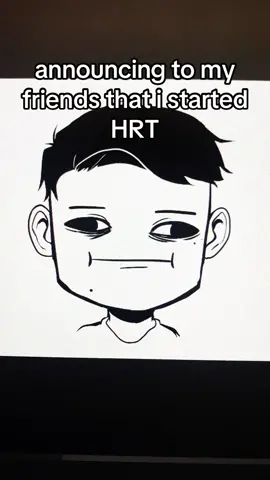 yall make your own already i need this 😭  EDIT: yall are so silly im rolling 🤣 #hrt #hormonereplacementtherapy #transition #trans #ftm #t #digitalart #ashbaby #animatic #testosterone 