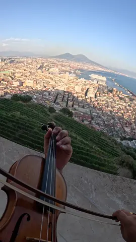 Napoli-Caruso-Lucio Dalla-Violin Cover🎻 #napoli #campania #italia #vesuvio #viral #violino #musica #film 