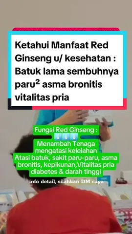 Ginseng merah korea Hongsamdan, ketahui manfaatnya untuk kesehatan tubuh. #edukasikesehatan #manfaatginseng #paruparu #asma #Manfaat Ginseng Korea Untuk Pria Dewasa #perokok 