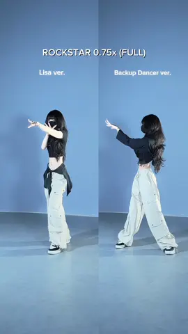 #rockstar #lisa #dancetutorial #mirrored #full 