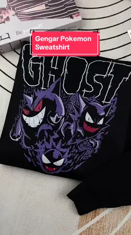 Gengar Ghost Halloween 👻😱 #gengar #gengarpokemon #ghost #ghostgengar #cuteghost #ghostgengar #pokemon #pokemontiktok #pokemonfan #gengarshirt #gengarsweater #anime #halloween #halloweenlook #halloweencostume #gengarghost 