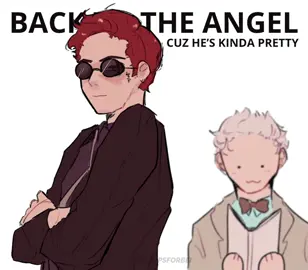 IM BACK… for now,,, enjoy my brainrot, see u in the next 4 months 🗣️‼️ (more active on insta 🤕🤕) #goodomens #aziraphale #crowley #ineffablehusbands #aziracrow 