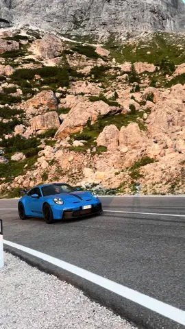 992 GT3 🤩🔊💙 #porsche #porsche911 #porsche992 #992 #992gt3 #gt3 #blue #cars #supercar #hypercar #dream #dreamcar #carlover #carporn #explore #foryou #sound #speed #acceleration #fyp #dolomites #mountain #italy #Summer #summervibes #luxurycars #goodlife #carspotter #spotting #viral 