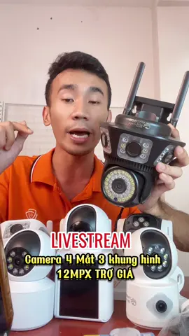 Camera Yoosee 4 mắt 3 khung hình bản đặc biệt kết nối wifi cực đơn giản #ongchubiettuot #camerawifi #yoosee #cameraanninh #camerangoaitroi #giadungtienich 