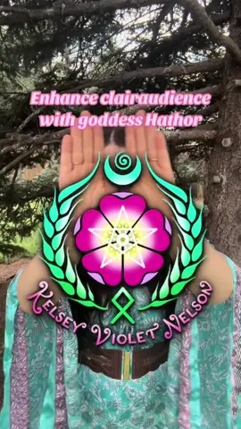 With your permission 💛 Receive this energy from goddess Hathor to promote clairaudience-the ability to hear messages from your guides and loved ones in the spirit realm. Hathor is the Egyptian goddess of creativity, motherhood, healing, love, and ✨sacred sound✨. #hathor #goddess #hathorahealing #energyhealing #reiki 