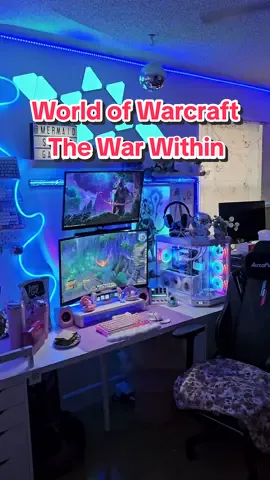 🔥🔥🔥The time has come!!! @World of Warcraft  War Within is here🔥🔥🔥 If you're looking for a chill group to  join for the new expansion, I made a lil WoW community this week and so far it's growing quickly!! I'm so happy to have you all join. It's getting filled with a bunch of really cool people & we've only just started!❤️🔥 #worldofwarcraftaddict #worldofwarcraft #warcraft #wos #warwithin #gamingpcbuild #gamer #gameroom #gaming #setupinspiration