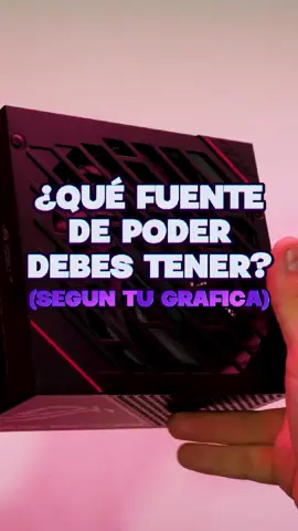 ⚡💻 ¿Sabes qué fuente de poder necesitas según tu tarjeta gráfica? 🤔🔋 Cada tarjeta gráfica tiene requisitos específicos de energía ⚙️, y una fuente inadecuada puede causar problemas como apagones inesperados 😱 o, peor aún, dañar tus componentes 💥. #ecuador #pcgaming #TarjetaGráfica #paratiiiiiiiiiiiiiiiiiiiiiiiiiiiiiii #guayaquil #Gaming #memoriaram #gamesr #pcgamer #greenscreen #tecnologia #PCGaming #f #fypシ゚viral #tecnologíaa #viralvideoo #viralreelsシ