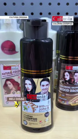 Shampo Cultusia ORIGINAL Black isi 160 ML terdaftar di BPOM, Cultusia Hair Coloring Shampo, Cultusia Sampo menghitamkan rambut menutup uban #cultusia #shampocultusia #cultusiablack #sampocultusiauban #cultusiahaircolor #sampouban #sampoubanviral #sampoubanrambut 