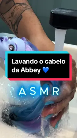 Banho da #abbey #asmr #monsterhigh #g3 #mattel #dolls #dollsoftiktok #dollscollector #dollcollection #abbeybominable #dollhair #fy @Monster High @MattelCreations @mattel 