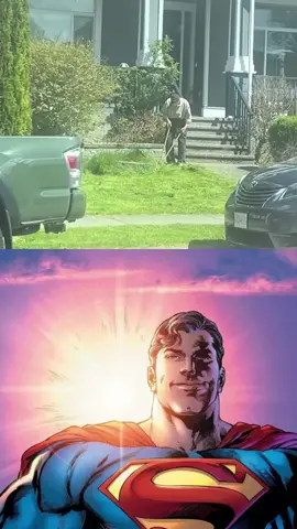 Man helps senior with his lawn #starman #superman #fy #hero #Love 