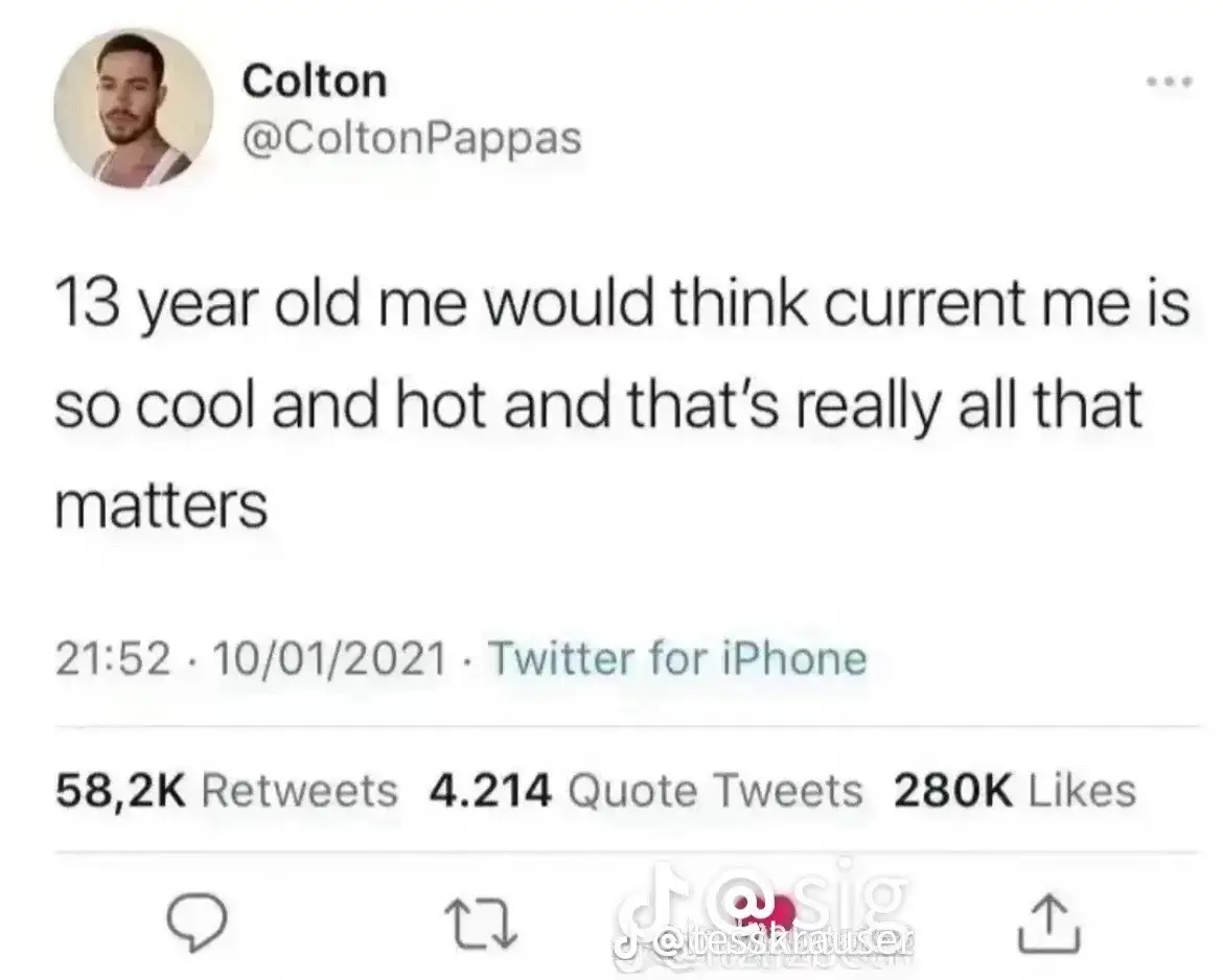 Younger me would be obsessed with me now 🤭 #fyp 