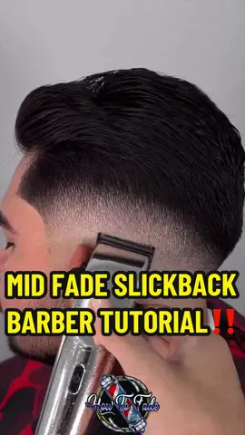 MID FADE SLICKBACK 😳💇🏻‍♂️ Barber Haircut Tutorial 💈 Learn How To Fade with the Fastest Growing Barber Page In The World 🏆  Barber 🎬 @vloneblendz #fypシ #DIYProject #beauty #DIY #salon #hairtutorial #beautytips #salonlife #fashion #trending #beautyhacks #barberia #BeautyTok #hairsalon #tutorial #tutorials #asmr #barbero #foryoupage #viral #viralvideo #barber #beard #barbershop #hair #hairstyle #haircut #hairtok #hairtutorial #barberlife #barbers #fy #barberia #barberstown #hairstyles #tiktok #asmr #hairtransformation #hairstylist #haircolor #howto #hairtutorials #barbershopconnect 