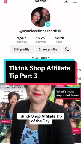 Tiktok shop affiliate program tip of the day! Another great tip i picked up deuing my Zoom interview with the Tiktok Shop! #greenscreenvideo #TikTokShop #tiktokshopping #tiktokshowcase #tiktokshoptips #helpingeachother #nogatekeeping #spillthetea #tips #tipsandtricks #foryou #foryoupage #fypシ゚viral #virał #viraltiktok #virall #creatorsearchinsights 