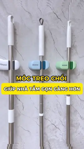 Nếu mình biết trước chiếc móc treo chổi tiện dụng này thì nhà tắm đã gọn gàng hơn 😅 #moctreo #moctreothongminh #moctreochoi #ecoco #giadungtienich 