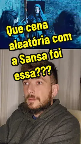 🤌QUE??? Cara eu sei que ela não m0rr3 agora mas que escolha foi essa de roteiro eles pularem de uma altura de uns 10 metros pra se salvar???? #gameofthrones #got #hbo #hbomax #sansastark 