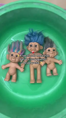 Mis trolls quedaron como nuevos 😭🫦#juguetesolvidados #trol #palomaajena #vintagevibes #90s #forupage 