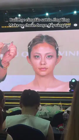Workshop hôm qua cùng các lão sư trung quốc đầy cảm xúc😍 #workshop #liujingying #makeup #douyin抖音 #fyp #xuhuong 