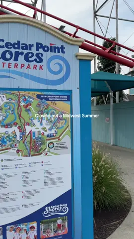Only a few weeks left for a Midwest Summer. I can feel the chill coming 😅 @Cedar Point is always a great summer close-out.  #midwest #cedarpoint #rollercoster #Summer #summerfun 