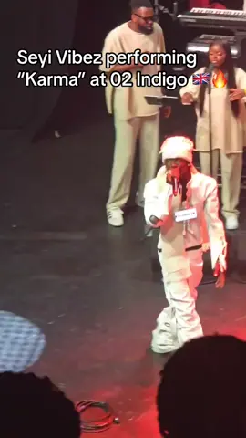 Seyi Vibez performing “Karma” at 02 Indigo 🇬🇧🔥 #fyp #tik_tok #seyivibez #seyivibez🔥📌💯 #foryoupage #foryou #fyppppppppppppppppppppppp #trendnow 